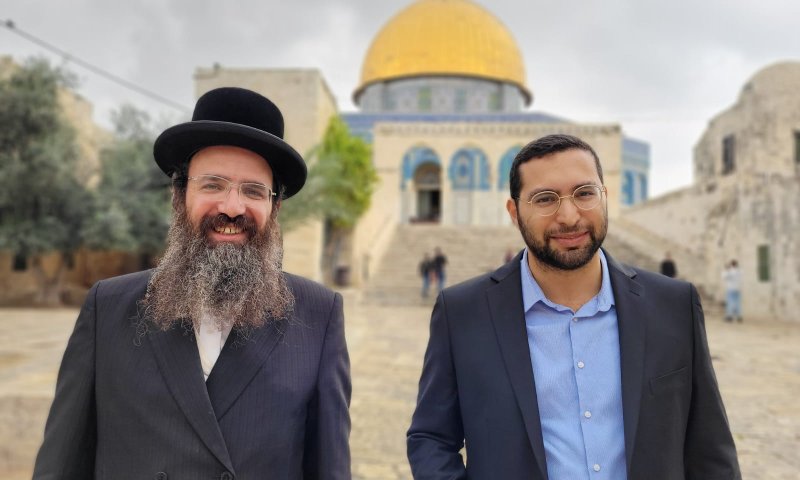 וסרלאוף עלה להר הבית: "זה בית חיינו"