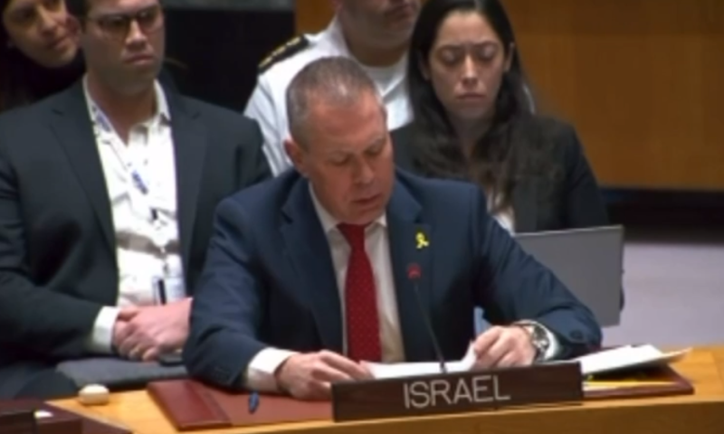 ארדן לעג לסינים: חשבתם על נועה כשהצבעתם בעד הפסקת אש?