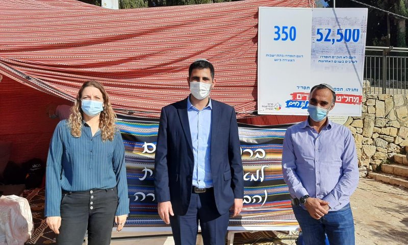 קרעי במאהל הבדואי: "אם לא ריבונות, לפחות הסדרה"