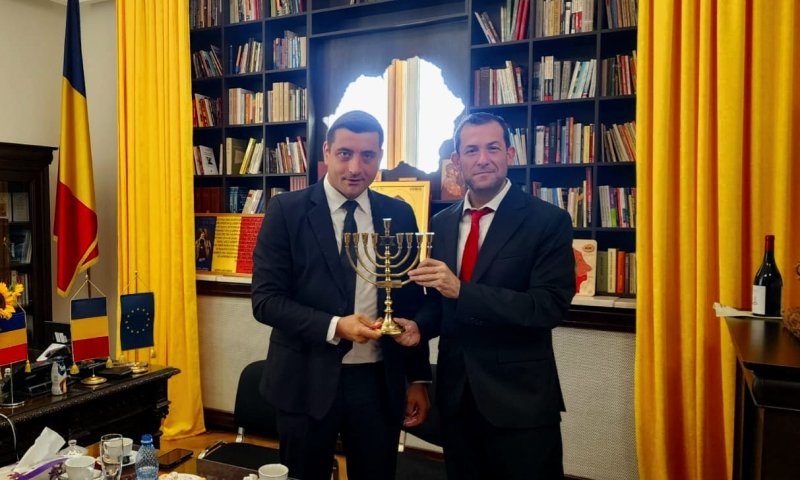 המועמד לנשיאות רומניה: לישראל הזכות לבנות ביו"ש