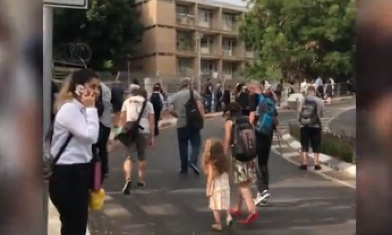 אירוע בטחוני ברחובות; הוסר החשש למטען