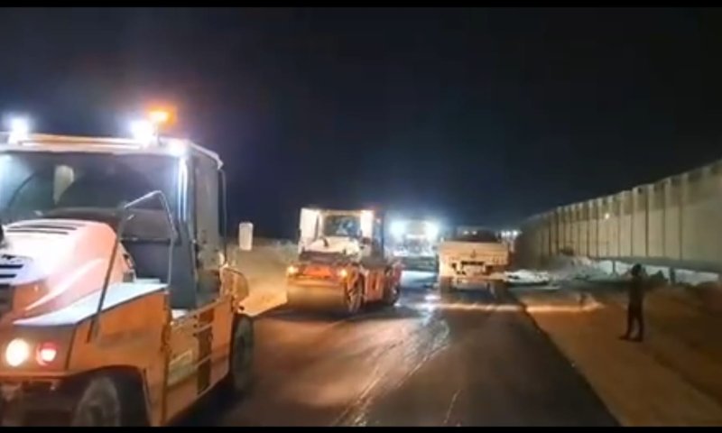 למרות הלחץ הבינלאומי: צה"ל סולל כביש על ציר פילדלפי