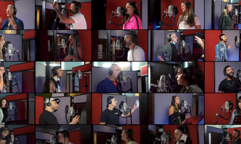 "זה קטן עלינו": אמני ישראל מתאחדים בשיר מחזק. צפו