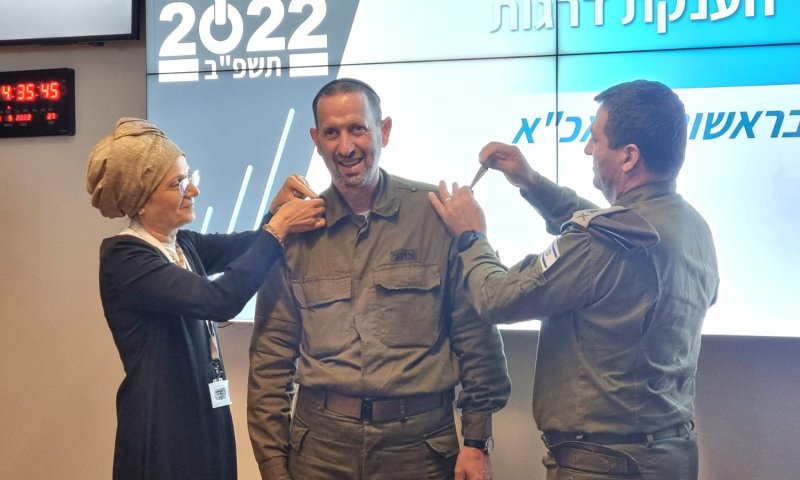 כבוד למגזר: יעקב שפירא הועלה לדרגת סא"ל