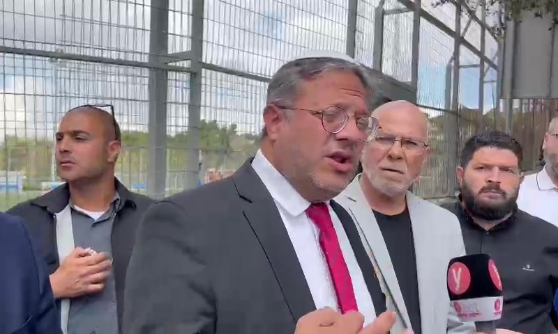 בן גביר בשכונת א-טור: "לירות בנשק חם"