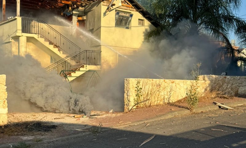ההרס נמשך: עוד פגיעה ישירה בבית באביבים בצפון