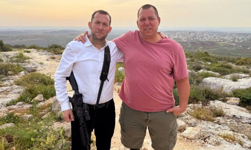 ניצול הטבח בבארי ביקר בשומרון: "צריכה להיות פה ריבונות מלאה"