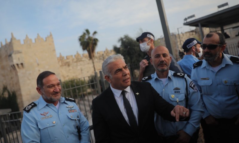 לאחר הביקור של לפיד בשער שכם: חמאס מאיים