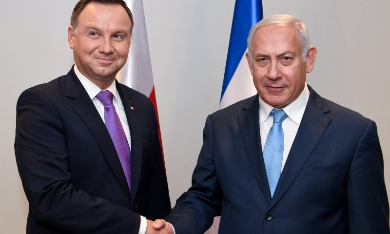 נשיא פולין תוקף את שר החוץ ישראל כ"ץ