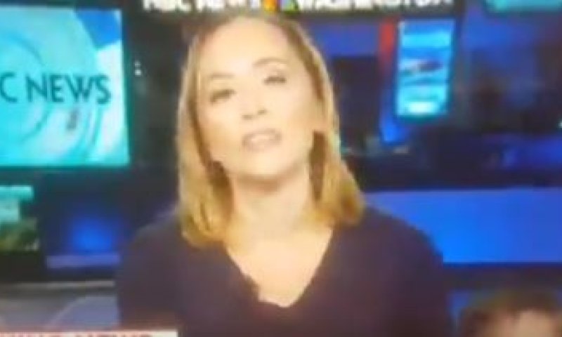 שוב זה קורה: הילד של המגישה התפרץ לשידור. צפו