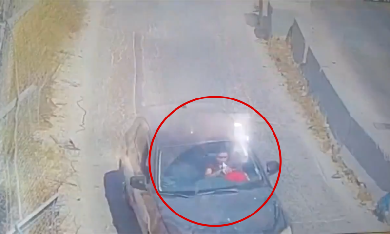 המצלמות תיעדו: המחבל משבי שומרון נמלט ברכבו