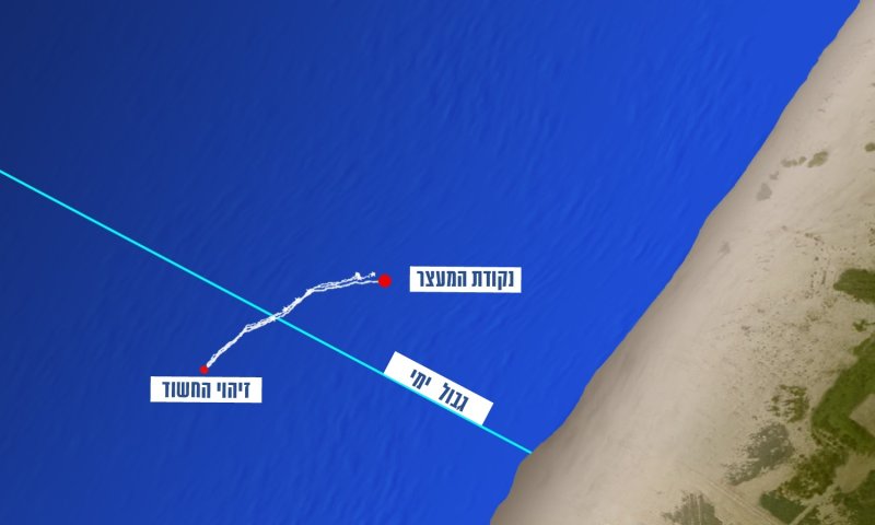 צפו: כך נעצר פעיל החמאס שחדר לישראל בשחיה