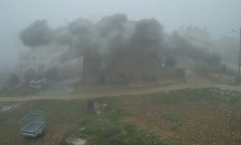 צפו: צה"ל פוצץ את בית המחבל שרצח את ארי פולד