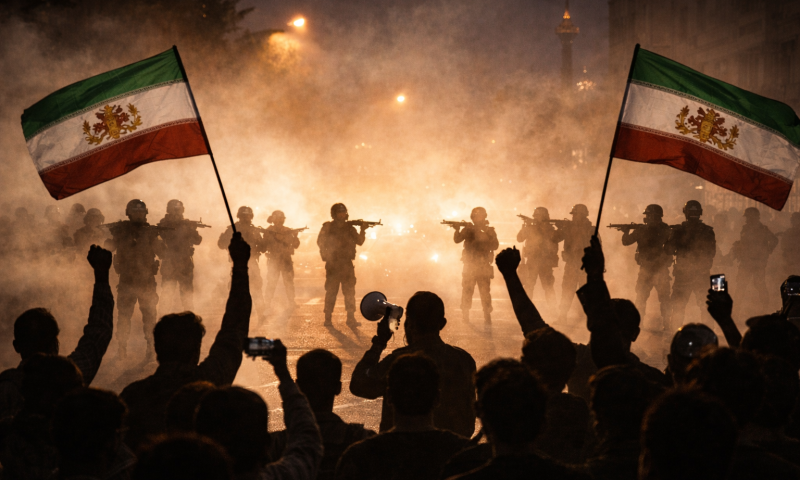 דם ברחובות: כוחות המשטר פותחים באש על מפגינים באיראן