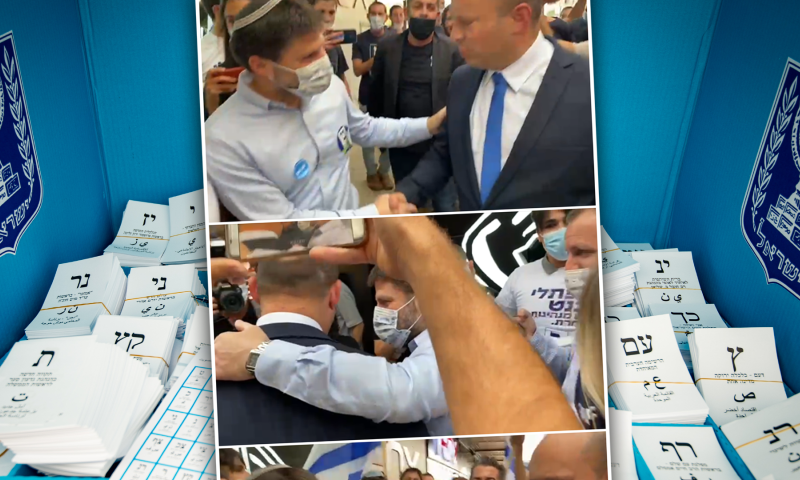 בצלאל סמוטריץ ונפתלי בנט נפגשו &ndash; ולחצו ידיים | צפו: