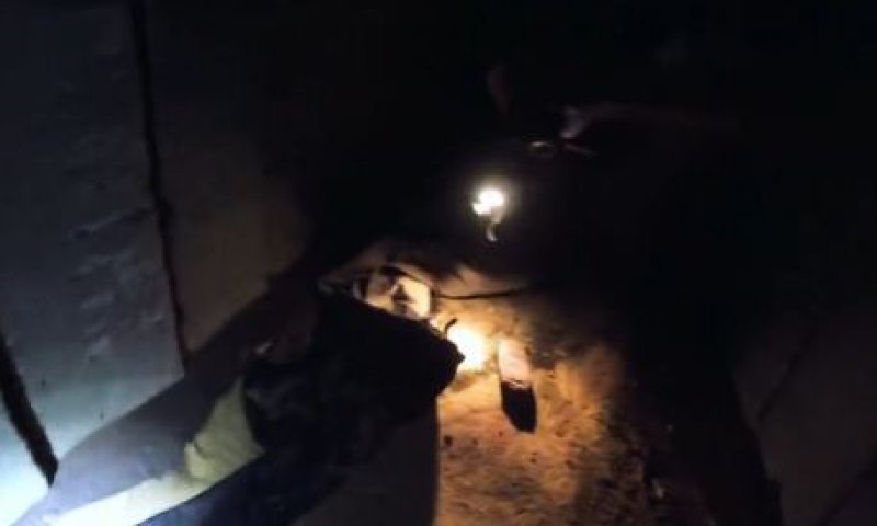 צפו: המרדף במנהרה אחרי חוטפי הדר גולדין