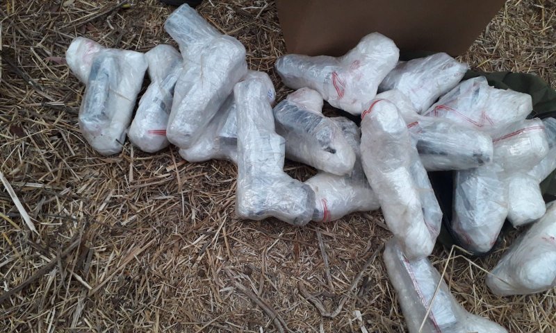 40 אקדחים נתפסו: סוכלה הברחת נשק בגבול לבנון