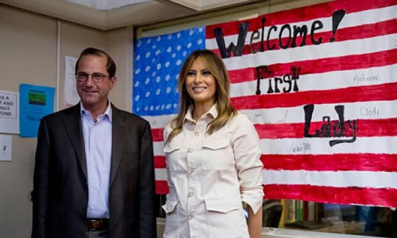 אופס: הפדיחה האופנתית של מלניה טראמפ