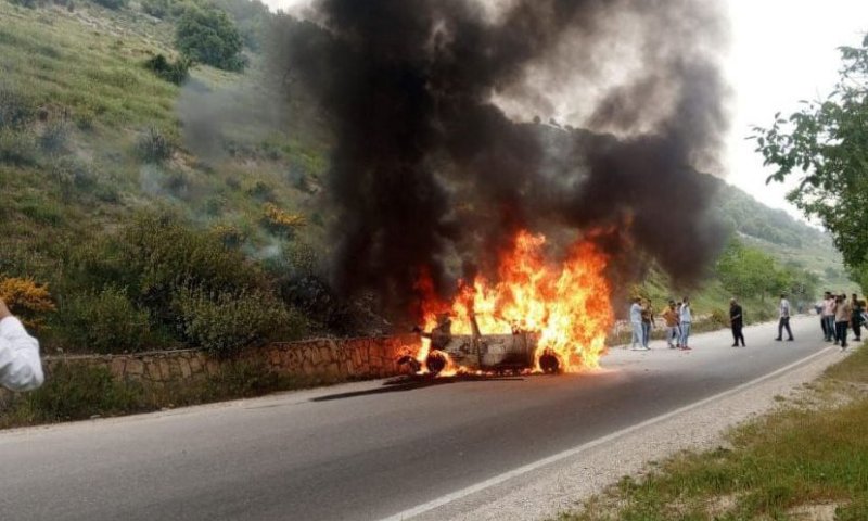 דיווחים על תקיפות בלבנון וסוריה: כטב"מ תקף רכב בבעלבכ