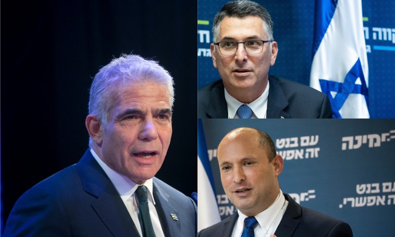 מאמצי הרכבה: צוותי המו"מ של בנט, לפיד וסער נפגשים