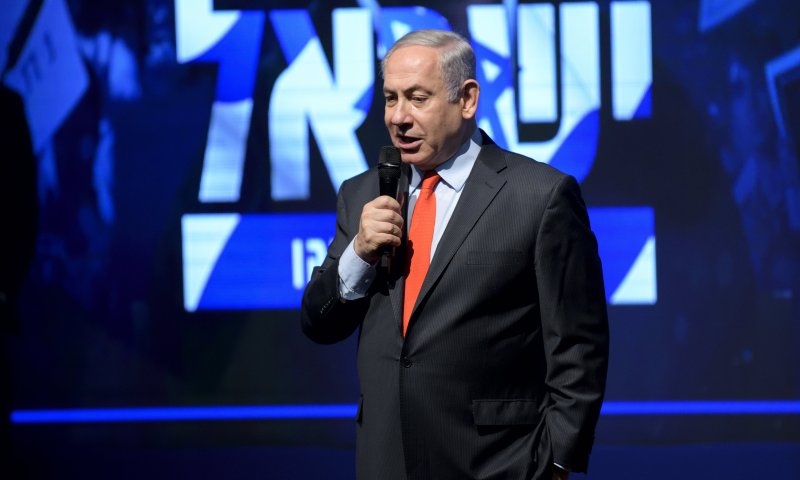 נתניהו לגנץ: לא תהיה ממשלה עם תומכי טרור