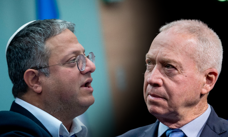 גלנט נטש את החדר, בן גביר: 'עושה מה שהוא רוצה'