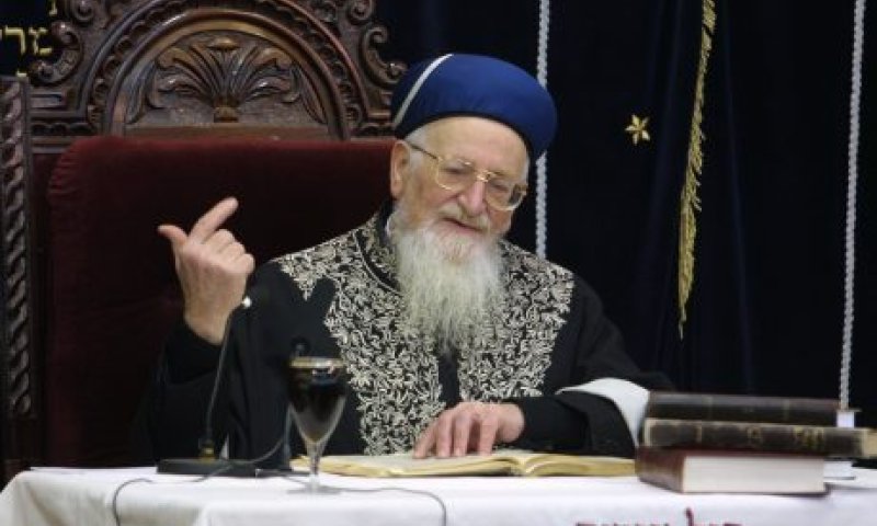 צפו: הרב מרדכי אליהו על הרב מאיר כהנא