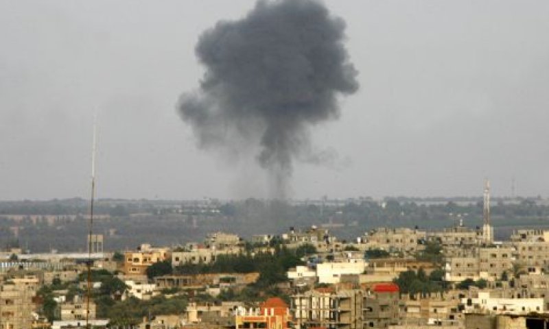 בתגובה לירי על ישראל; צה"ל תקף מטרות בעזה