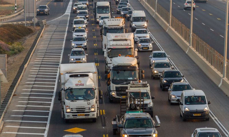 מדרום ועד צפון: אלו עומסי התנועה בחול המועד