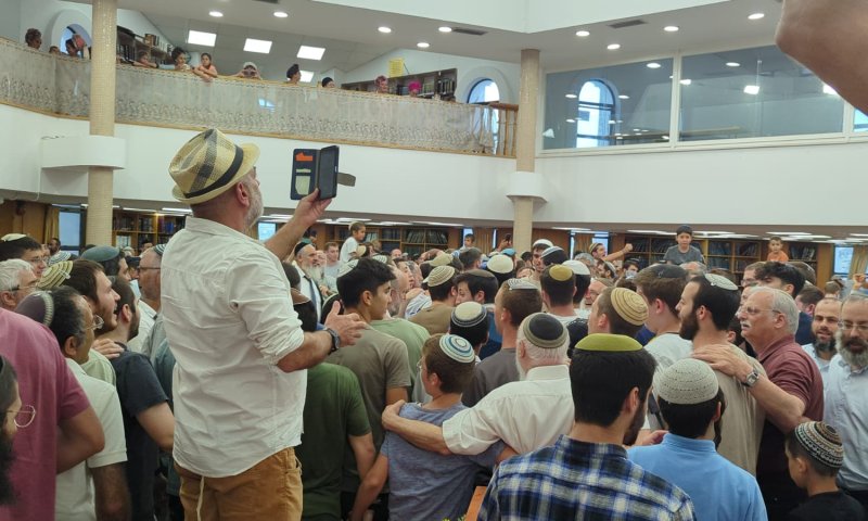 בשבוע אחד: העיר מעלות סיימה את לימוד התורה כולה