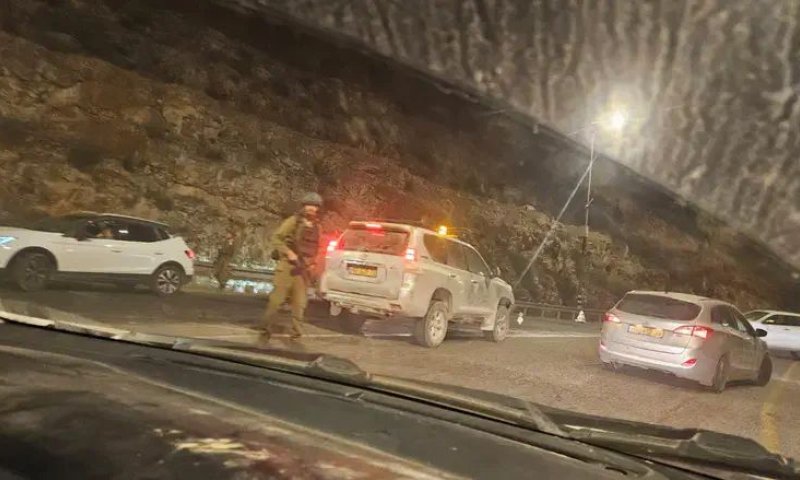 חשד לחטיפה בצומת תפוח: כוחות הוקפצו למקום