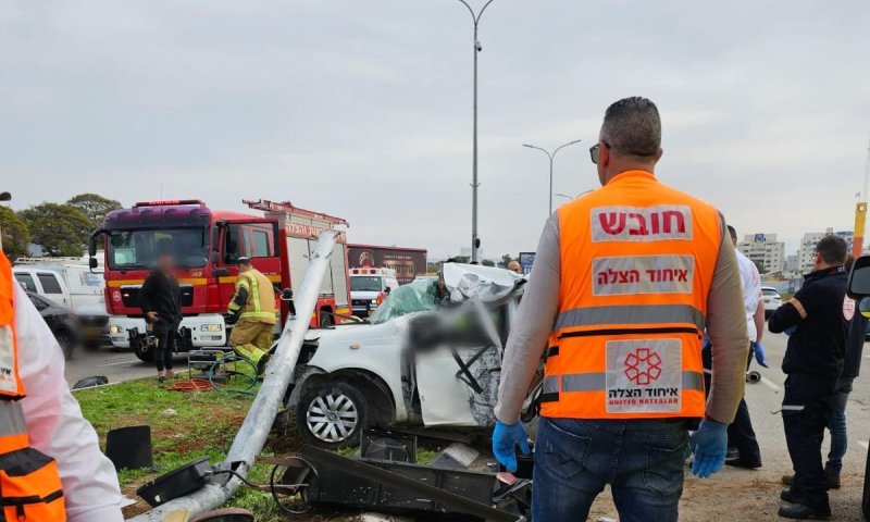 כבישים אדומים: בן 40 נהרג בתאונת דרכים באשדוד
