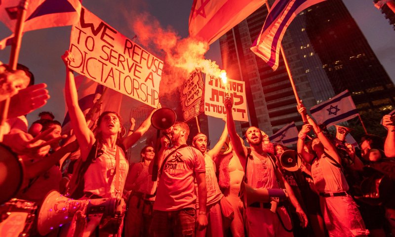 המשטרה: מפגין יואשם בתקיפת כתבת ערוץ 14