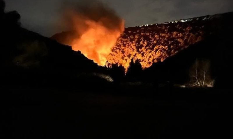 לבנון: פוצץ מחסן תחמושת של חזבאללה | צפו