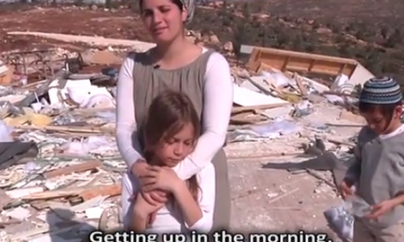 סרטון כואב: משפחת קייזלר מספרת על הבית שנחרב