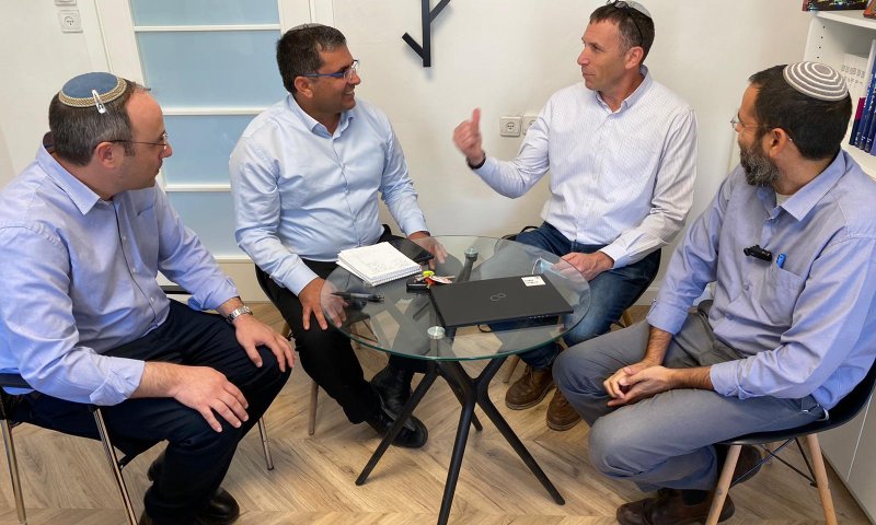 כהנא וסופר לראשי איגודי הישיבות: נמשיך לסייע ולחזק מהאופוזיציה