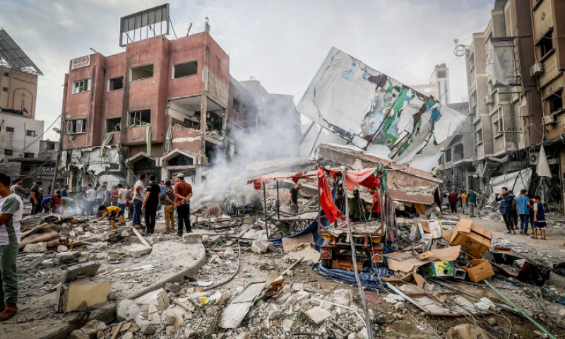 תוצאות התקיפה: צה"ל מחק שכונות שלמות בעזה
