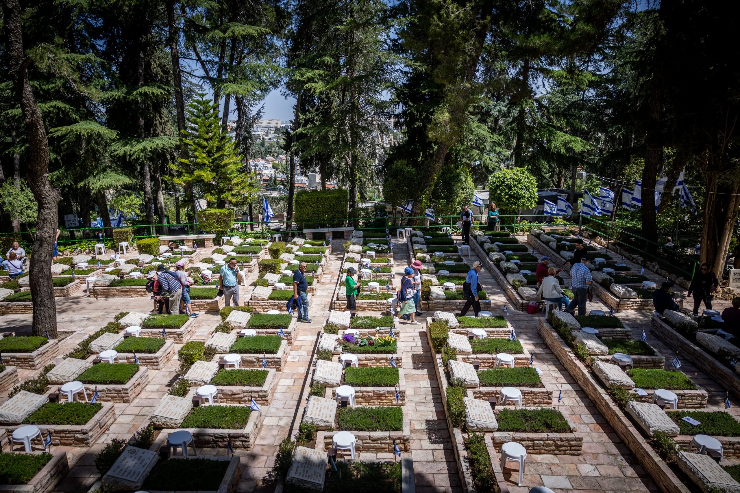 (הר הרצל, צילום: יונתן זינדל,פלאש 90)