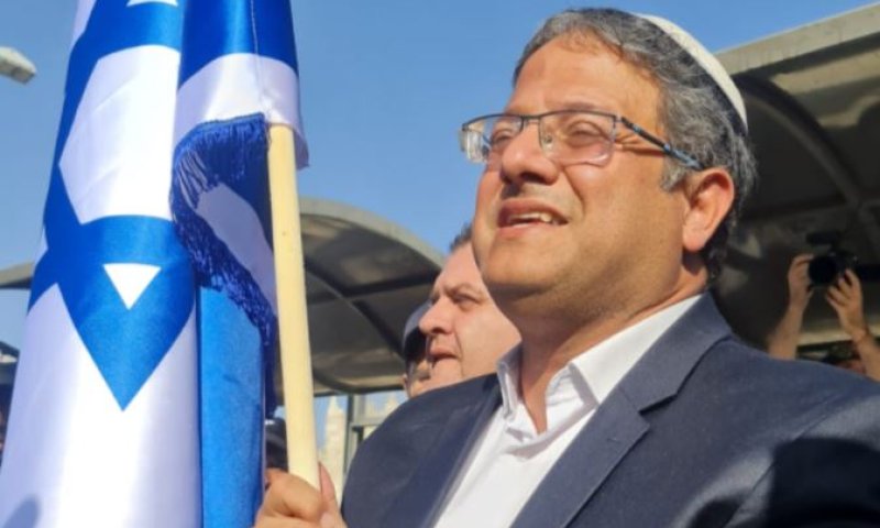 עימותים בשער שכם אחרי הגעתו של בן גביר