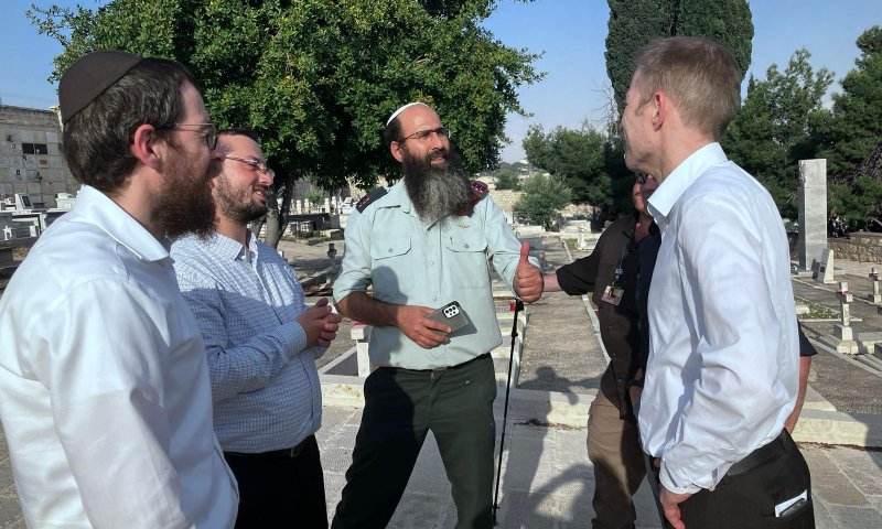 רבנות צבא גרמניה באה ללמוד מהרבנות הצבאית
