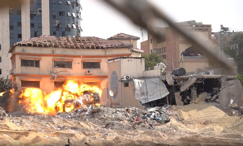 כוח אש אדיר: לוחמי גולני מבעירים את עזה&nbsp;| צפו