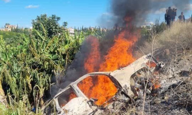 צה"ל מגביר את התקיפות בלבנון: צפו בפיצוץ
