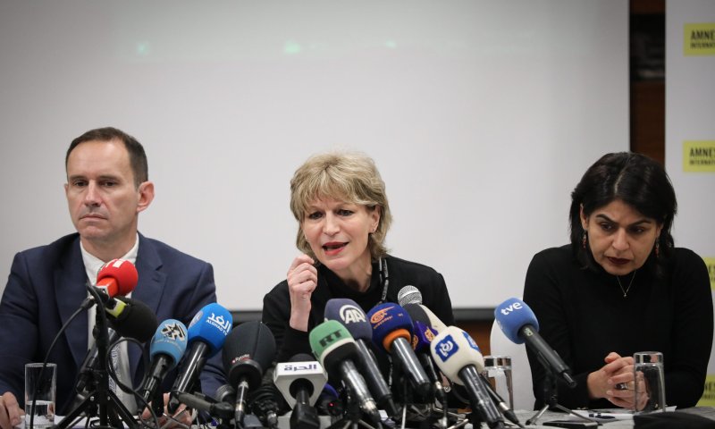 בזמן שהעולם התפקח: ארגון אמנסטי תומך באונר"א