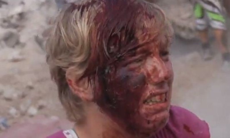 רק תרגול: ככה נראית זירה של אסון רעידת אדמה