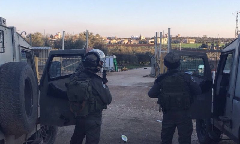 בתוך שבועיים: פלסטיני שנשא מטען נעצר בשומרון