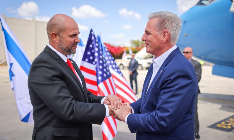 משבר ביחסים? יו"ר בית הנבחרים האמריקאי בישראל