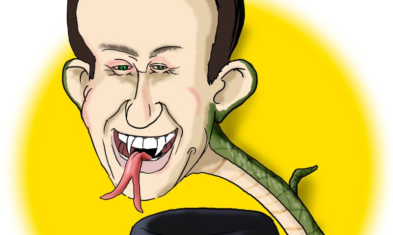 הקריקטורה היומית של אור רייכרט: לשון הגזית