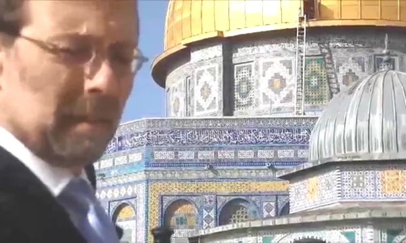 צפו: פייגלין בהר הבית לאחר ההתנקשות בגליק