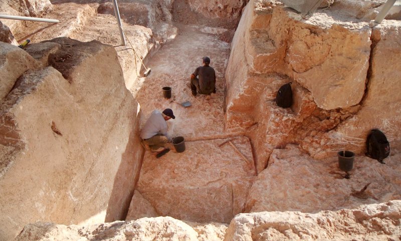מחצבת ענק מימי בית שני נחשפה בירושלים