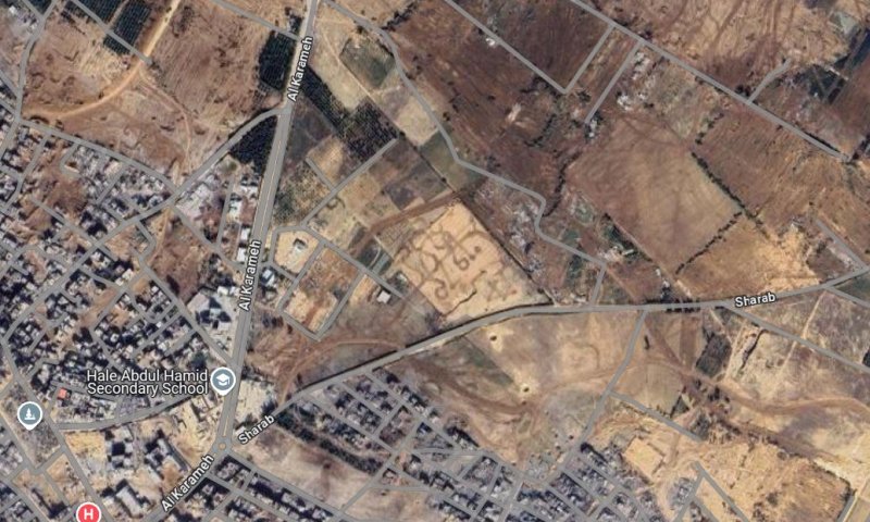 הלוויין של גוגל תפס מזכרת של נצח יהודה בבית חאנון